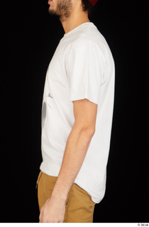 Pablo arm dressed upper body white t shirt 0001.jpg